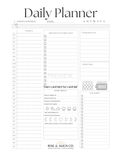 Rise and Align Daily Planner & Journal Digital Download